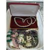 Image 1 : JADE BRACELET AND OTHER JEWELRY