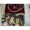 Image 2 : JADE BRACELET AND OTHER JEWELRY