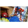 Image 3 : BOX OF SPIDERMAN COLLECTIBLES AND TOYS