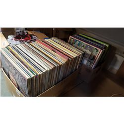 2 BOXES OF RECORDS