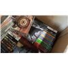 Image 3 : BOX OF DVDS AND CDS