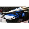 Image 3 : LOT OF TENNIS RACQUETS BAGS AND DUMBELLS WITH CURL BROOMS