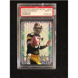 2000 EDGE MASTERS RETAIL #243 PLAXICO BURRESS (MINT 9) PSA GRADED