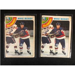 1978 O-PEE-CHEE #115 MIKE BOSSY RC LOT
