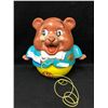 Image 1 : VINTAGE 1969 FISHER PRICE ROLY POLY CUB W/ MUSICAL CHIME (WORKING)