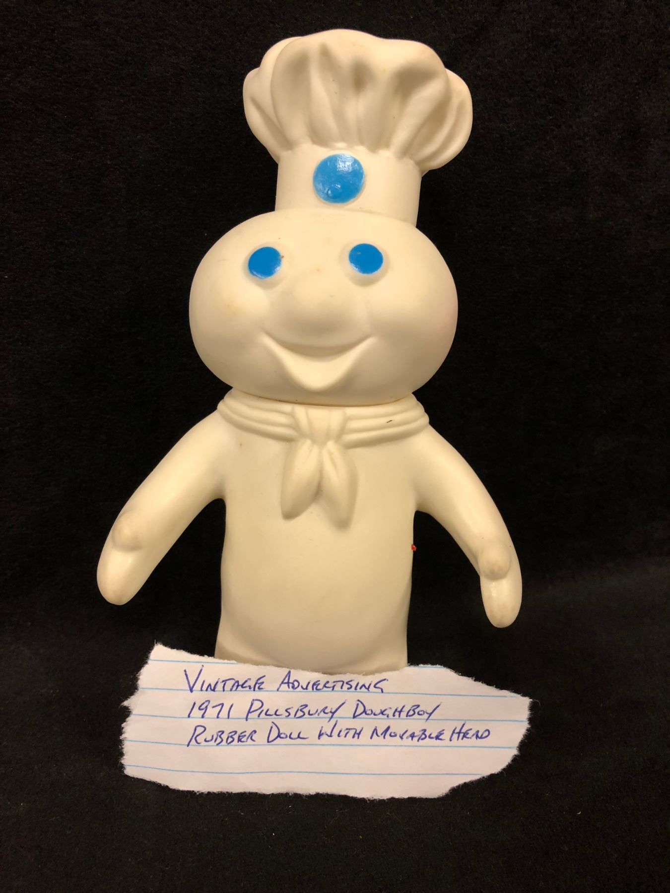 1971 pillsbury doughboy rubber