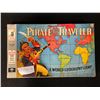 Image 1 : VINTAGE 1953 MILTON BRADLEY "PIRATE AND TRAVELLER" BOARD GAME W/ ALL PIECES (GREAT CONDITION)