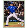 Image 1 : J.A. Happ Toronto Blue Jays Autographed Baseball Pitcher 8x10 Photo