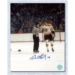 Terry O'Reilly Boston Bruins Autographed Enforcer Post Fight 8x10 Photo