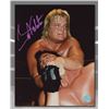 Image 1 : Greg The Hammer Valentine Autographed Wrestling Sleeper Hold 8x10 Photo