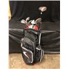 Image 1 : GOLF BAG W/ VARIOUS CLUBS