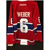 Image 1 : Shea Weber Signed Canadiens Jersey (FRAMEWORTH COA)
