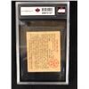 Image 2 : 1950 BOWMAN #6 BOB FELLER (2 GOOD) KSA GRADED