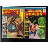 Image 1 : UNKNOWN WORLDS COMIC BOOK LOT (ACG)