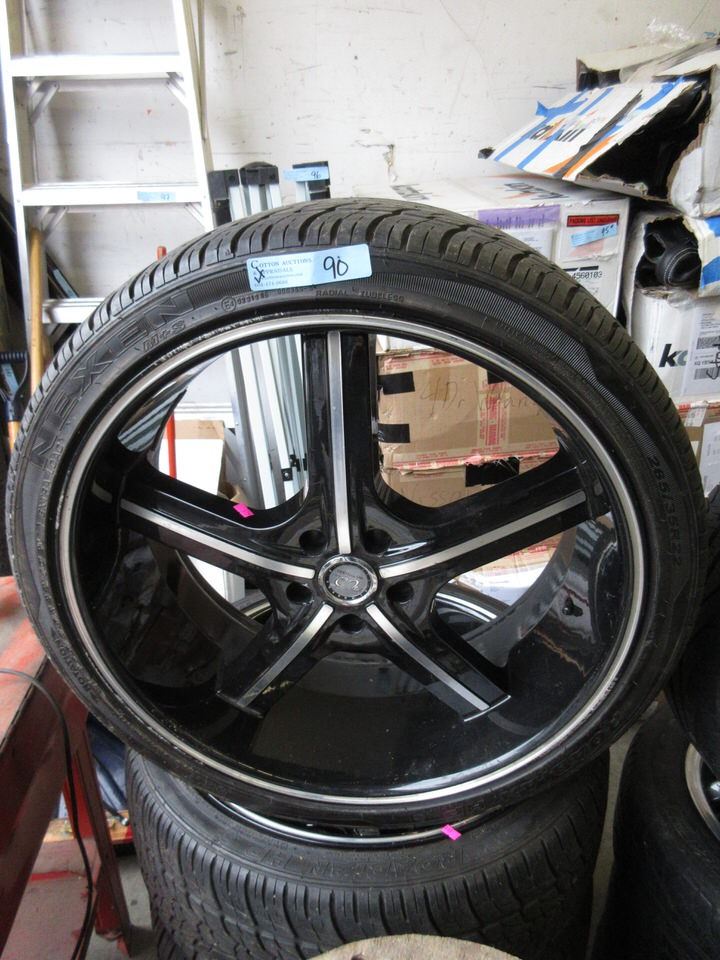 4 Nexen M S 265 35r22 On Rims