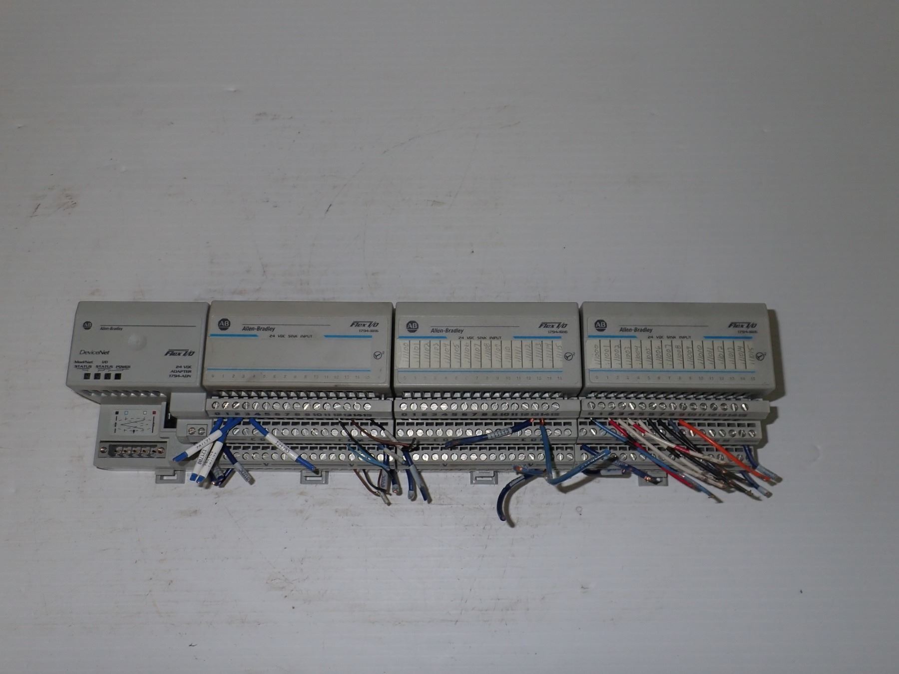 ALLEN-BRADLEY FLEX I/O POWER SUPPLY AND OUTPUT MODULES *LOT OF 4 ...