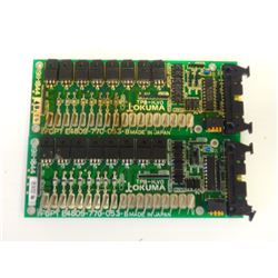 OKUMA (2) E4809-770-053-B CIRCUIT BOARDS