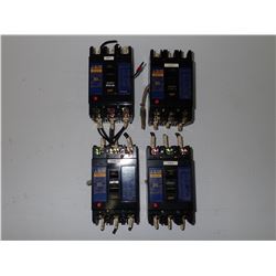 MITSUBISHI NF30-SS NO-FUSE BREAKER *LOT OF 4*