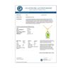 Image 3 : 0.41 CTW Peridot & Micro Pave VS/SI Diamond Necklace Halo 18K Yellow Gold - REF-26M2H - 21324
