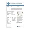 Image 3 : 35.60 CTW Blue & White Diamond Designer Necklace 18K Yellow Gold - REF-4403A6X - 42679