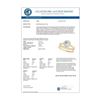 Image 3 : 0.89 CTW Certified VS/SI Diamond 2Pc Wedding Set Solitaire Halo 14K Yellow Gold - REF-135W6F - 30986
