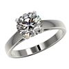Image 2 : 2.05 CTW Certified H-SI/I Quality Diamond Solitaire Engagement Ring 10K White Gold - REF-477K3W - 36