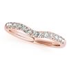 Image 5 : 1.45 CTW Certified VS/SI Cushion Diamond 2Pc Set Solitaire Halo 14K Rose Gold - REF-250A2X - 31335