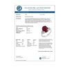 Image 2 : 4.74 CTW Ruby & Diamond Ring 10K White Gold - REF-63N6Y - 12817