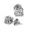 Image 1 : 2.0 CTW Certified VS/SI Diamond Solitaire Stud Earrings 18K White Gold - REF-462Y2K - 10457