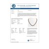 Image 3 : 31.92 CTW Princess Cut Diamond Designer Necklace 18K Rose Gold - REF-5920H2A - 42849