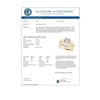 Image 3 : 1.27 CTW Certified VS/SI Diamond 2Pc Set Solitaire Wedding 14K Yellow Gold - REF-295F4N - 32113