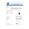 Image 2 : 1.0 CTW Garnet Pendant 18K Rose Gold - REF-15K6W - 13668