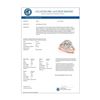 Image 3 : 1.37 CTW Certified VS/SI Diamond 2Pc Wedding Set Solitaire Halo 14K Rose Gold - REF-220W2F - 30763