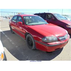 2005 - CHEVROLET IMPALA // REBUILT SALVAGE