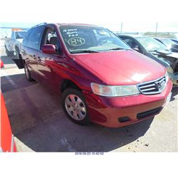 2003 - HONDA ODYSSEY