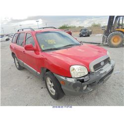 2003 - HYUNDAI SANTA FE