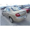 Image 3 : 2003 - DODGE NEON // LEGAL RESTRAINT // REBUILT SALVAGE