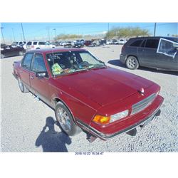 1989 - BUICK CENTURY