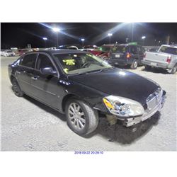 2009 - BUICK LUCERNE // SALVAGE TITLE DAMAGED