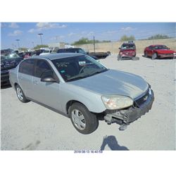 2007 - CHEVROLET MALIBU // REBUILT SALVAGE