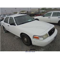 2008 - FORD CROWN VICTORIA  // TEXAS TITLE