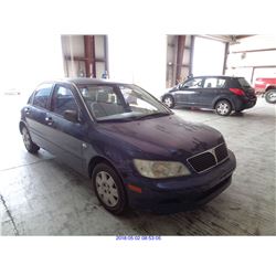 2003 - MITSUBISHI LANCER