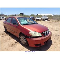 2003 - TOYOTA COROLLA