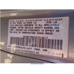 2003 - SAAB 9 - 3
