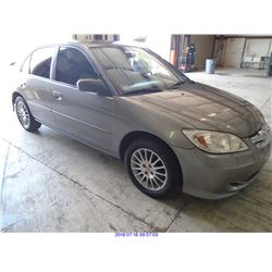 2005 - HONDA CIVIC // RESTORED SALVAGE