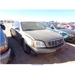 2003 - CADILLAC DEVILLE // SALVAGE TITLE