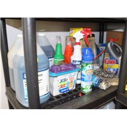 LOT OF ASSORTED USED CLEANERS