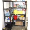 Image 1 : PAIR OF 5 TIER PLASTIC SHELVING UNITS