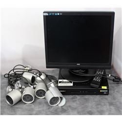 VMAX FLEX DVR WITH MONITOR AND 6 CAMERAS