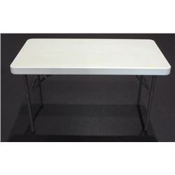 4FT PLASTIC FOLDING TABLE